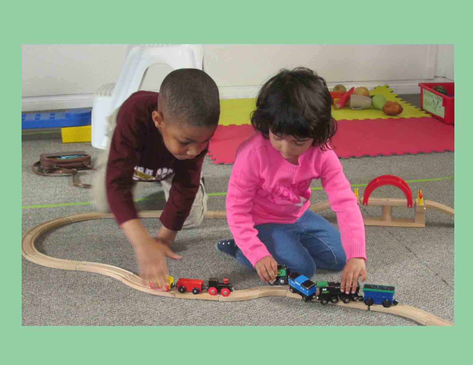 Chestermere-Playing-with-Trains-Preschool